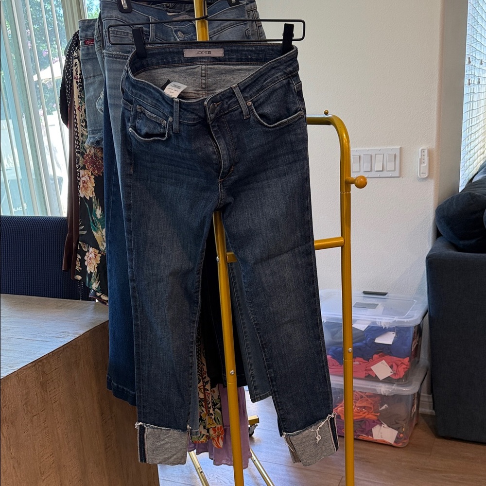 Joe's Jeans Dark Wash Ankle Jeans